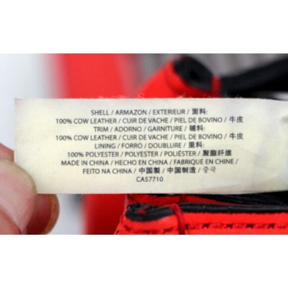 KATE SPADE NY BLACK RED GENUINE LEATHER SHOULDER BAG XBODY SATCHEL HANDBAG PURSE - Picture 12 of 16